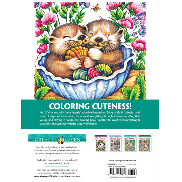 Creative Haven Colouring Book - Otterly Adorable