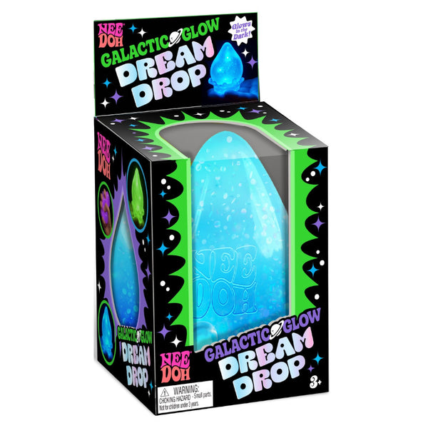 Schylling NeeDoh Galactic Glow Dream Drop, Assorted