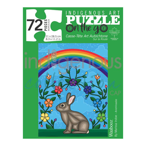 Indigenous Collection 72pc Mini Puzzle in Tin - Marissa Indoe: Waabooz