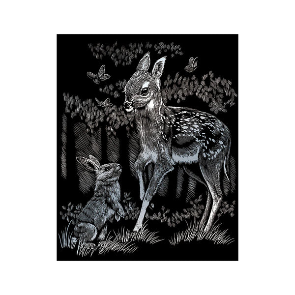 Royal & Langnickel Scraperfoil Kit - Fawn & Bunny