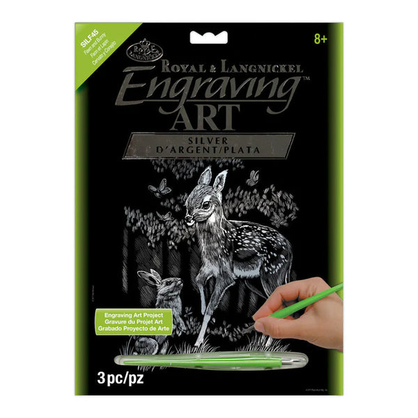 Royal & Langnickel Scraperfoil Kit - Fawn & Bunny