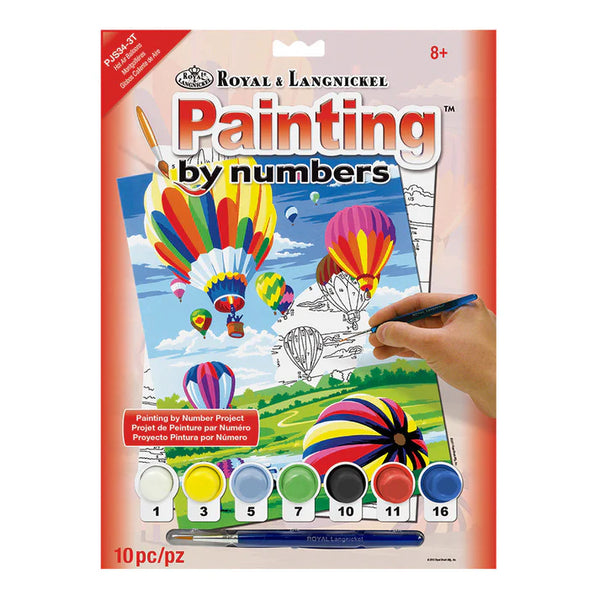 Royal & Langnickel Paint by Numbers - Hot Air Balloons