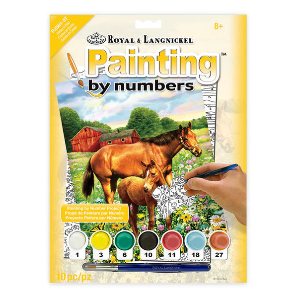 Royal & Langnickel Paint by Numbers - Horse In Field