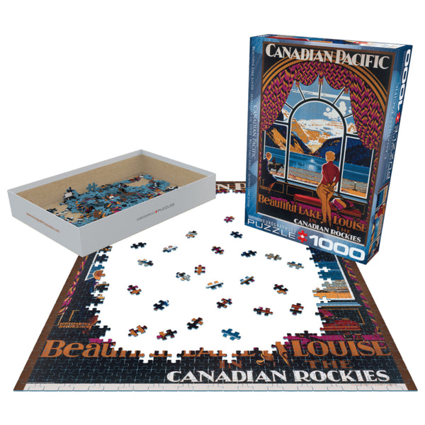 Eurographics 1000pc Puzzle - Beautiful Lake Louise