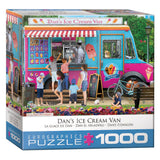 64659 Eurographics 1000pc Puzzle - Dan's Ice Cream Van