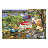 Eurographics 550pc Puzzle - Camping Trailer Tin