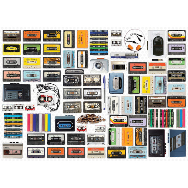 Eurographics 550pc Puzzle - Cassette Player Tin