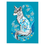 Native Northwest Greeting Card - Foxy by Deanna Samuel