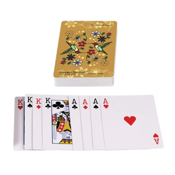 Native Northwest Playing Cards - Storm Angeconeb: Hummingbird (Nenookaasi)