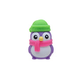 Schylling NeeDoh Polar Glow Penguin, Assorted Colours