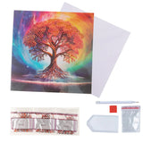 Craft Buddy DIY Crystal Art Card Kit - Tree of Life