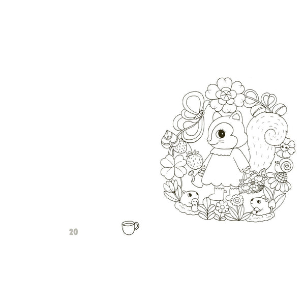 Cozy Colouring Book Self-Care by Lulu Mayo