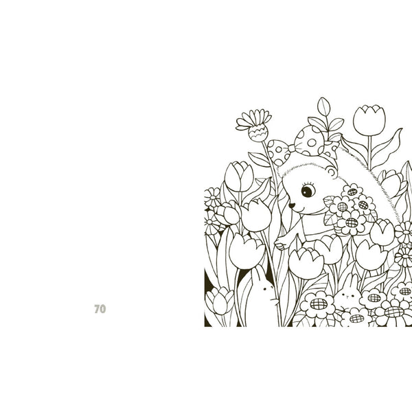 Cozy Colouring Book Self-Care by Lulu Mayo