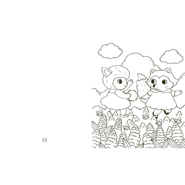 Cozy Colouring Book Self-Care by Lulu Mayo