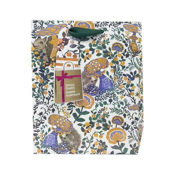 Paper Trendz Gift Bag, Medium - Floral Woodland