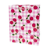 Paper Trendz Gift Bag, Medium - Cherries on Pink Gingham