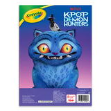 Crayola Netflix K-Pop Demon Hunters Colouring Book