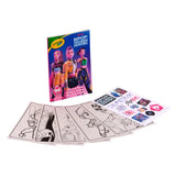 Crayola Netflix K-Pop Demon Hunters Colouring Book