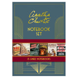 Chronicle Books Agatha Christie Notebook Set 6pk Lined