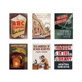 Chronicle Books Agatha Christie Notebook Set 6pk Lined