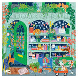 Galison Good Puzzle Co. 500pc Puzzle - Bookshop Cats