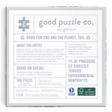 Galison Good Puzzle Co. 1000pc Puzzle - Cat Haven