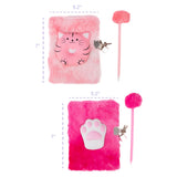 Great Pretenders Furry Friends Squishy Cat Journal, Assorted