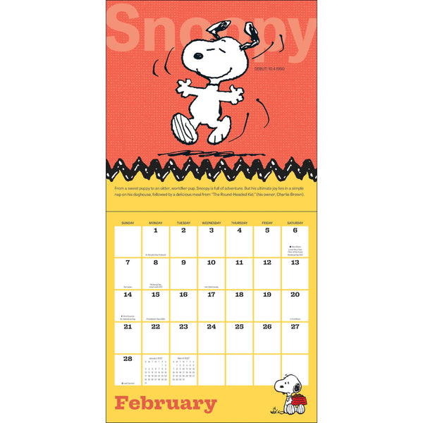 PEANUTS® 2027 Wall Calendar with Clings