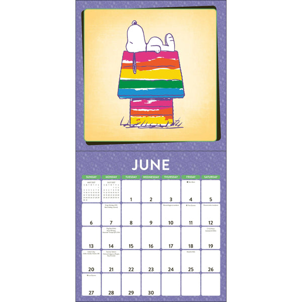 PEANUTS®: Snoopy 2027 Wall Calendar with Notecards