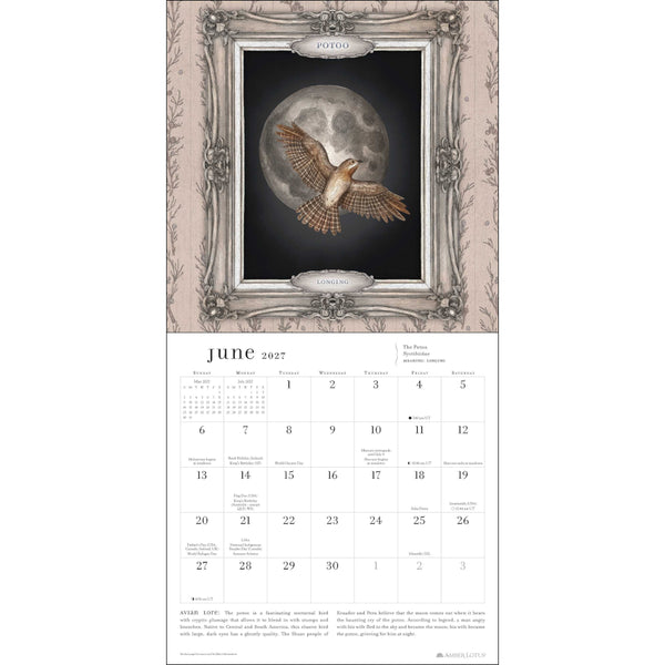 Ornithography 2027 Wall Calendar