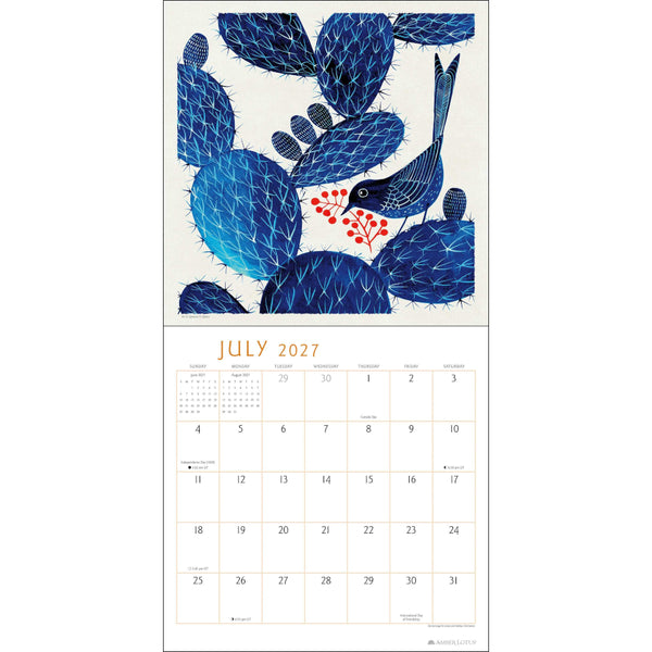 Feathered Friends 2027 Wall Calendar