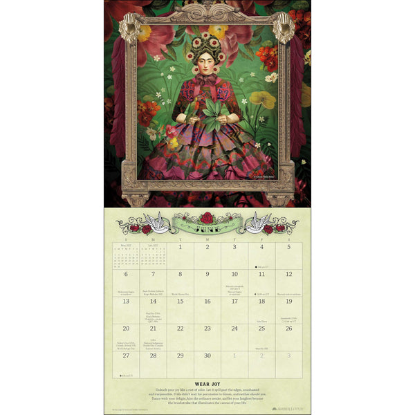 For the Love of Frida 2027 Wall Calendar