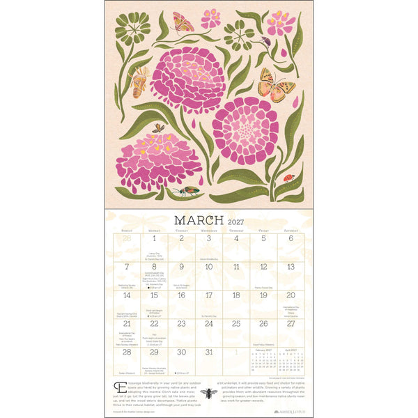 Praise for the Pollinators 2027 Wall Calendar