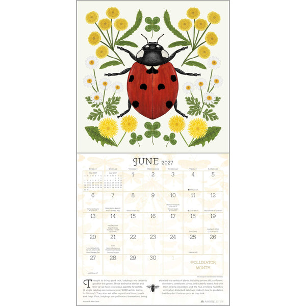 Praise for the Pollinators 2027 Wall Calendar