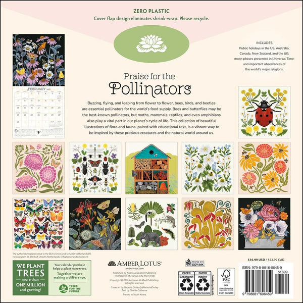 Praise for the Pollinators 2027 Wall Calendar