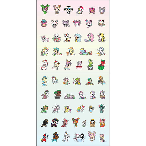 Tokidoki 2027 Wall Calendar with Stickers