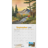 Bob Ross 2027 Wall Calendar with Poster