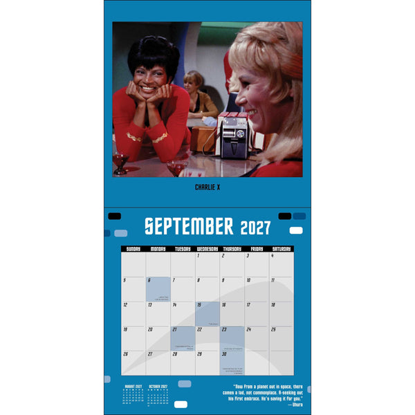 Star Trek 2027 Wall Calendar: The Original Series