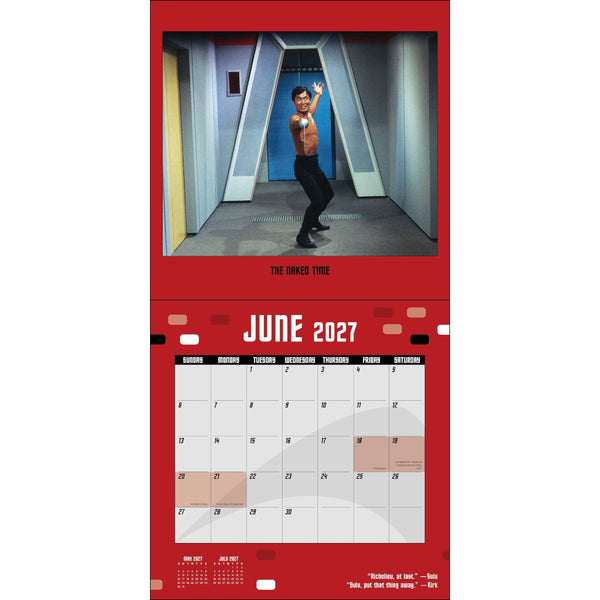 Star Trek 2027 Wall Calendar: The Original Series