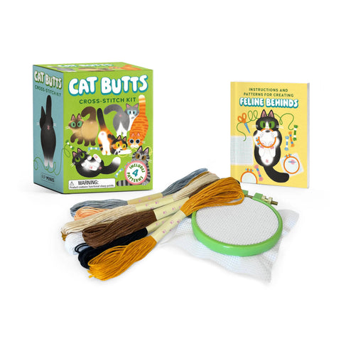 RP Minis Cat Butts Cross-Stitch Kit
