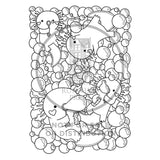 Super-Cute Axolotls: A Cozy Creatures Coloring Book by Mafalda Mota