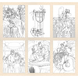 RP Studio Holly Black’s Faerie Coloring Postcards
