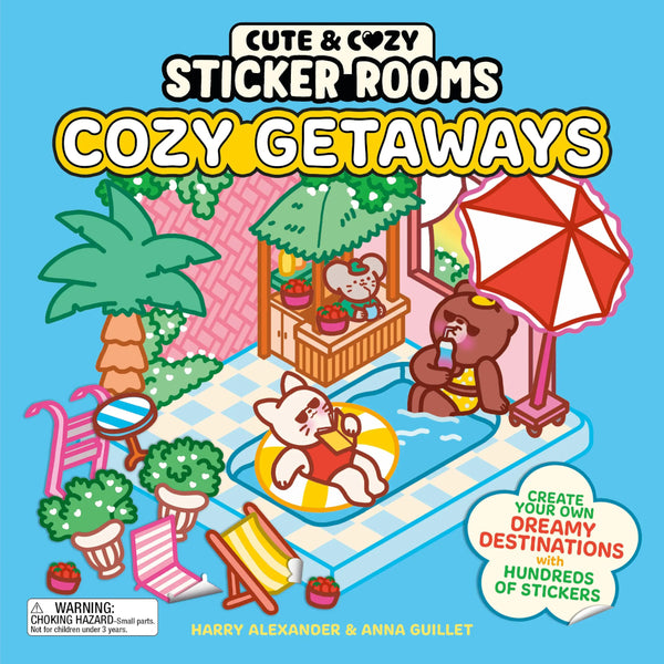 Cute & Cozy Sticker Rooms: Cozy Getaways by Harry Alexander
