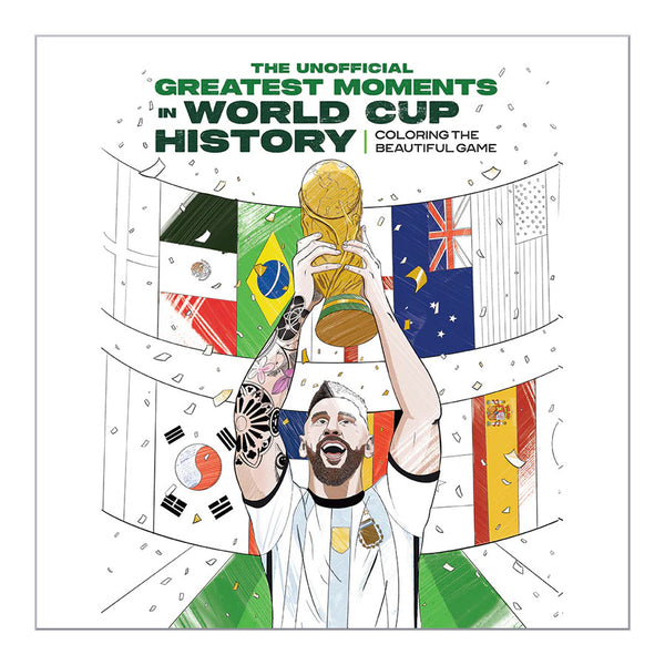 Greatest Moments in World Cup Soccer History Colouring Book