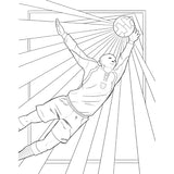 Greatest Moments in World Cup Soccer History Colouring Book