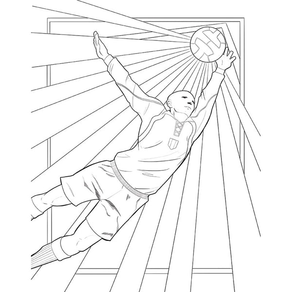 Greatest Moments in World Cup Soccer History Colouring Book