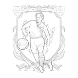Greatest Moments in World Cup Soccer History Colouring Book