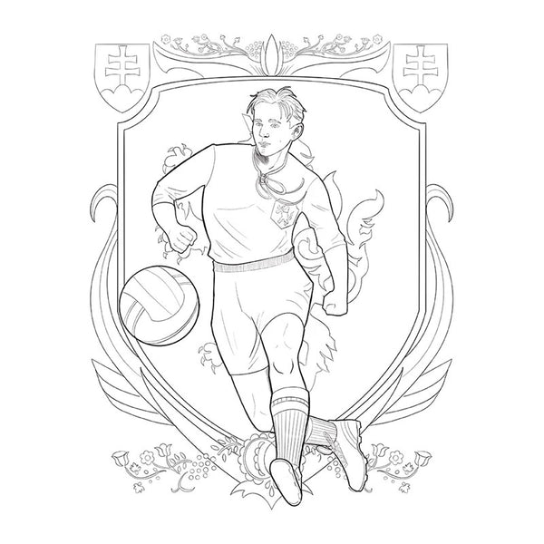 Greatest Moments in World Cup Soccer History Colouring Book