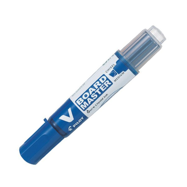 Pilot V Board Master Whiteboard Marker, Medium Chisel Tip - Blue