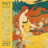 Art Nouveau Posters 2027 Wall Calendar